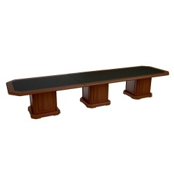 Стол для переговоров 29801 от кабинета руководителя Washington (цвет темный орех) - производство Китай