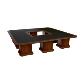 Стол для переговоров 29804 от кабинета руководителя Washington (цвет темный орех) - производство Китай