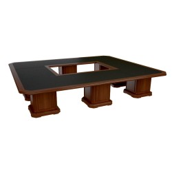 Стол для переговоров 29805 от кабинета руководителя Washington (цвет темный орех) - производство Китай