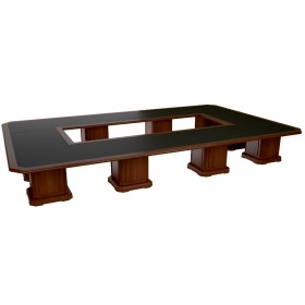 Стол для переговоров 29806 от кабинета руководителя Washington (цвет темный орех) - производство Китай