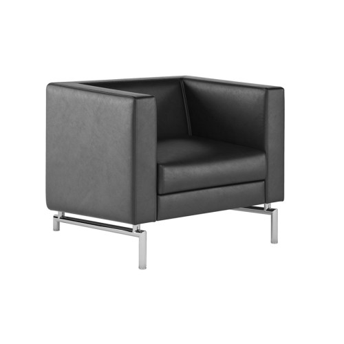 Одноместный диван Моне 1 (Натуральная кожа)