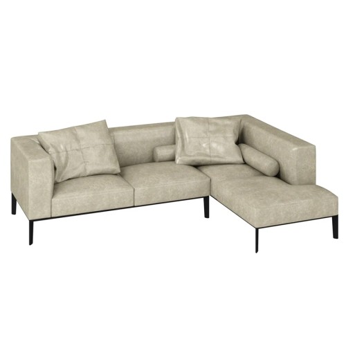 Секция двухместная Верди-2L / 2R (Натуральная кожа)