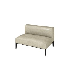 Секция одноместная Верди-1 Light (Натуральная кожа)