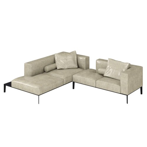 Секция двухместная Верди-2L Light / 2R Light (Натуральная кожа)