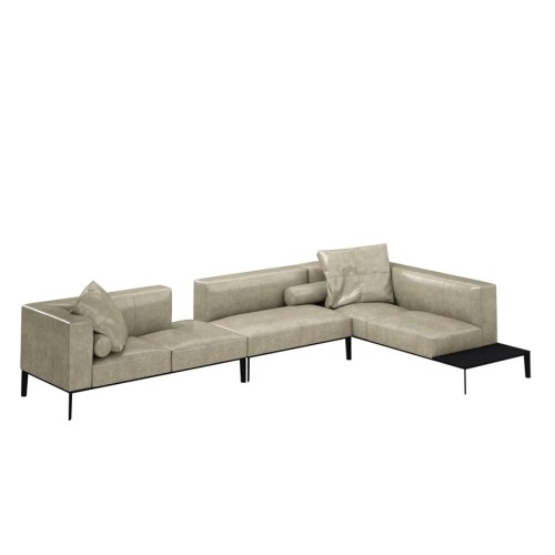 Секция двухместная Верди-2L Light / 2R Light (Натуральная кожа)