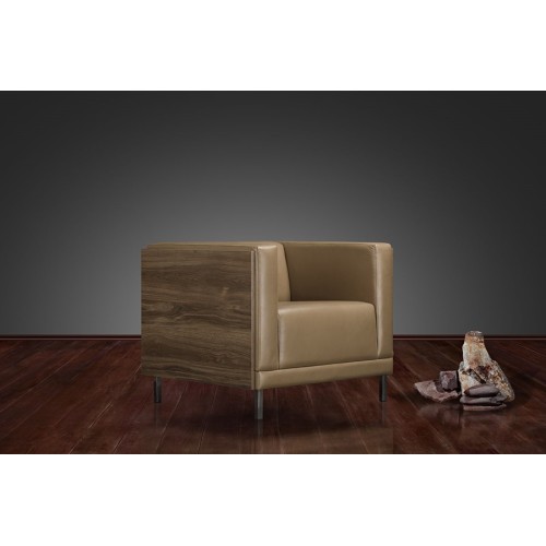Одноместный диван Теко Лайт 1 (Натуральная кожа)