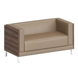 Двухместный диван Теко Лайт 2 (Натуральная кожа)