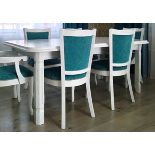 Стол обеденный из массива дерева «Миллениум» раздвижной 1600(2100)х900