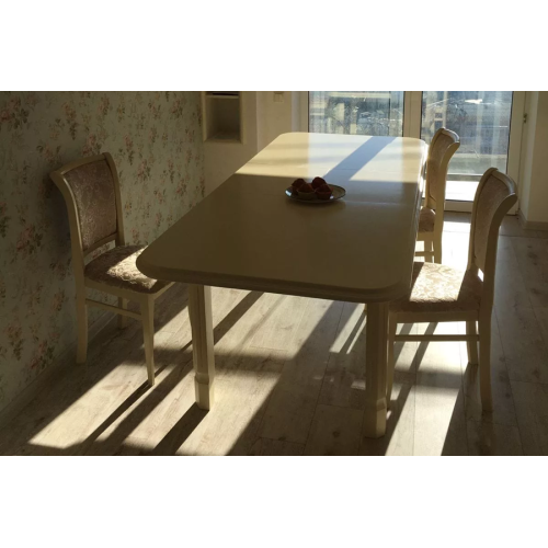 Стол обеденный из массива дерева «Миллениум» раздвижной 1600(2100)х900