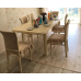 Стол обеденный из массива дерева «Миллениум» раздвижной 1600(2100)х900