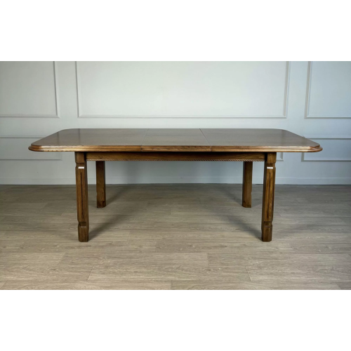 Стол обеденный из массива дерева «Миллениум» раздвижной 1600(2100)х900