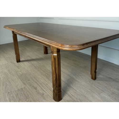 Стол обеденный из массива дерева «Миллениум» раздвижной 1600(2100)х900