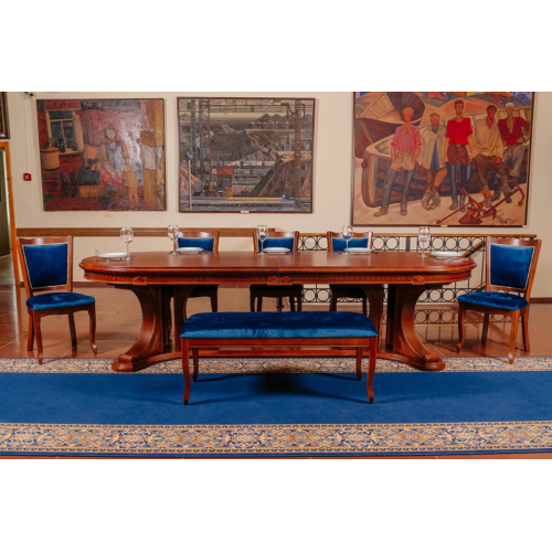 Банкетка без спинки из массива бука "Классика-1"