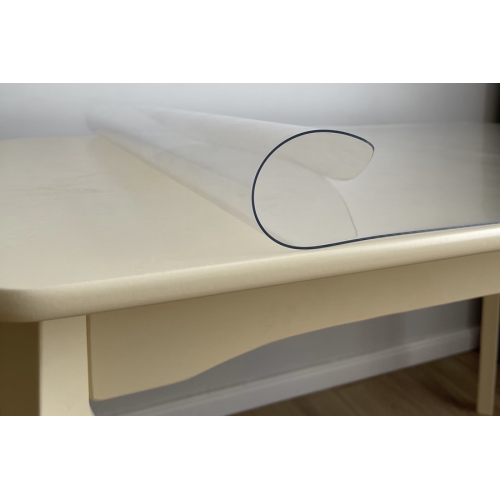 Гибкое стекло для стола «Миллениум-3ББ» 2500(3000/3500)х1100