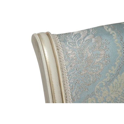 Стул обеденный из массива дерева "Классика-А" с подлокотниками