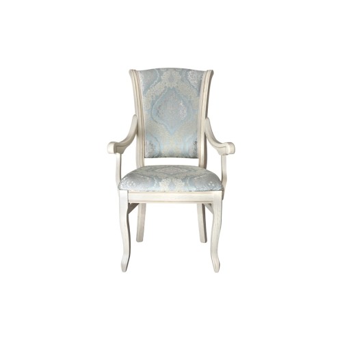 Стул обеденный из массива дерева "Классика-А" с подлокотниками