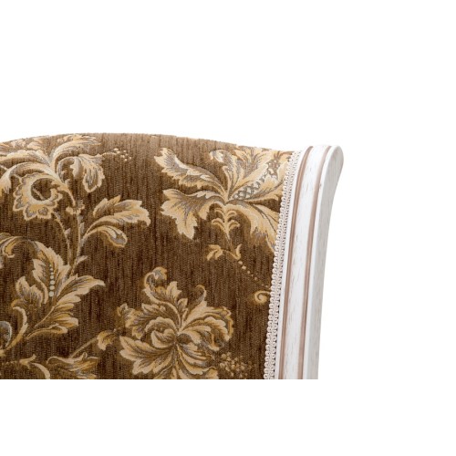 Стул обеденный из массива дерева "Классика-А" с подлокотниками