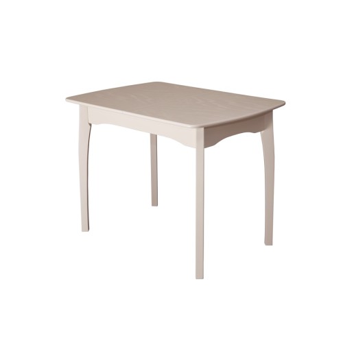 Стол обеденный из массива дерева для кухни «Миллениум-1» 1000(1300)х700 с фигурной/прямой ногой