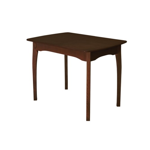 Стол обеденный из массива дерева для кухни «Миллениум-1» 1000(1300)х700 с фигурной/прямой ногой