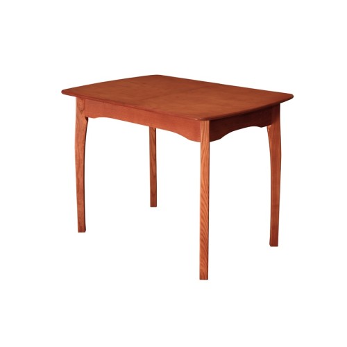 Стол обеденный из массива дерева для кухни «Миллениум-1» 1000(1300)х700 с фигурной/прямой ногой