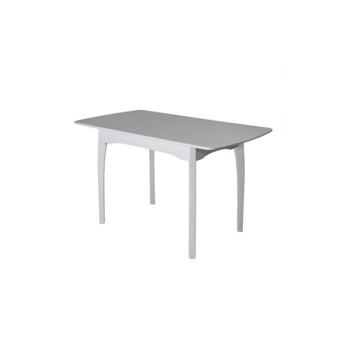 Стол обеденный из массива дерева для кухни «Миллениум-1» 1000(1300)х700 с фигурной/прямой ногой