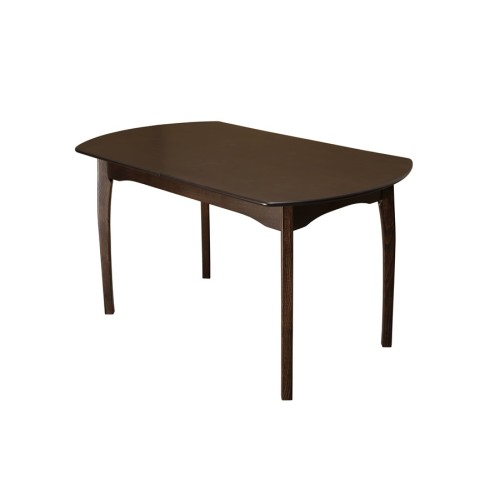 Стол обеденный из массива дерева для кухни «Миллениум-2» 1400(1800)х800 с фигурной/прямой ногой