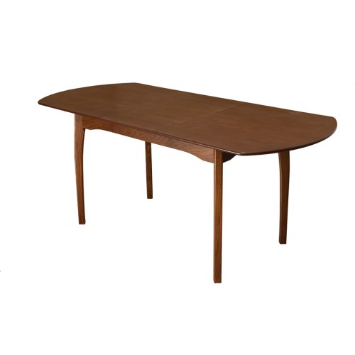 Стол обеденный из массива дерева для кухни «Миллениум-2» 1400(1800)х800 с фигурной/прямой ногой