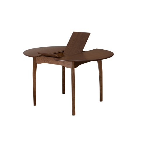 Стол обеденный из массива "Миллениум" круглый 1000(1300) с фигурной/прямой ногой