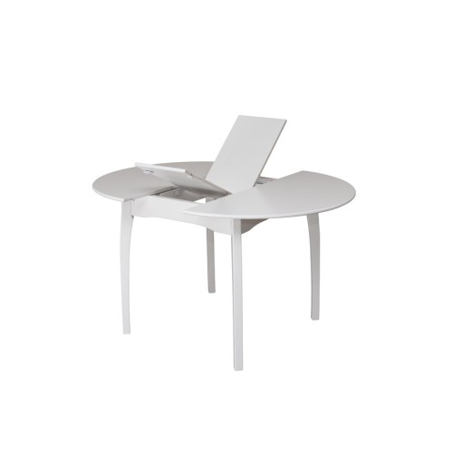 Стол обеденный из массива "Миллениум" круглый 1000(1300) с фигурной/прямой ногой