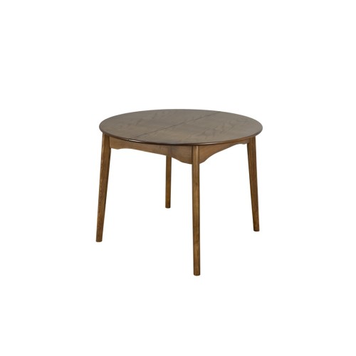 Стол обеденный из массива "Миллениум" круглый 1000(1300) с фигурной/прямой ногой