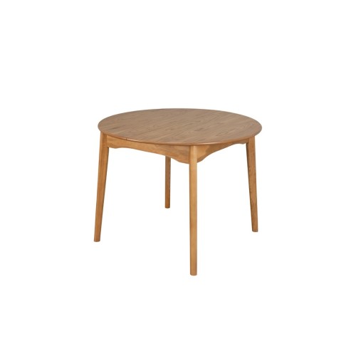 Стол обеденный из массива "Миллениум" круглый 1000(1300) с фигурной/прямой ногой