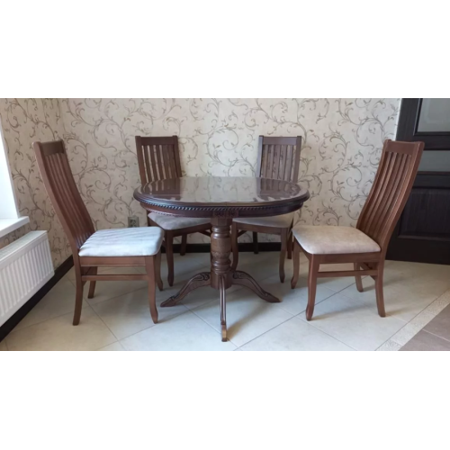 Стул обеденный из массива дерева Классика-4