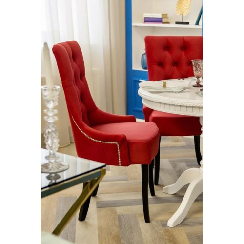 Стол обеденный из массива дерева для кухни «Миллениум-1» круглый 900(1200)