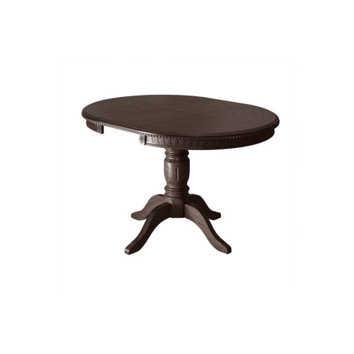 Стол обеденный из массива дерева для кухни «Миллениум-1» круглый 900(1200)