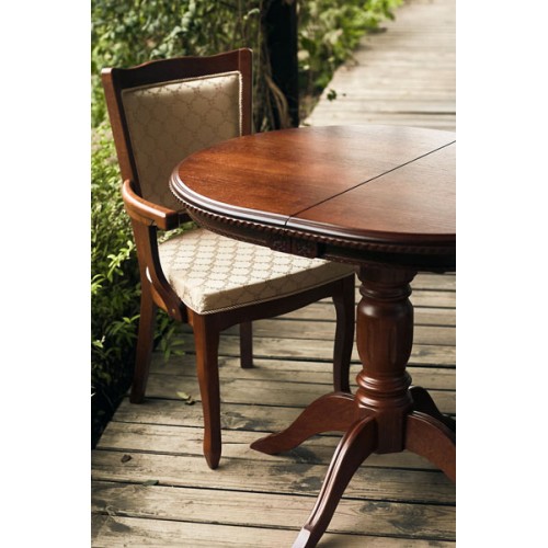 Стол обеденный из массива дерева для кухни «Миллениум-1» 1000(1300)х800