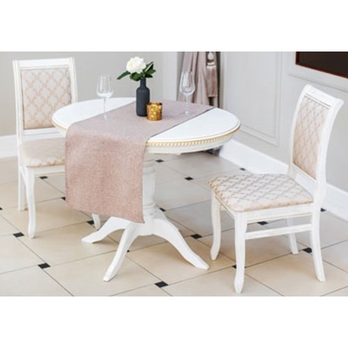 Стол обеденный из массива дерева для кухни «Миллениум-1» 1000(1300)х800