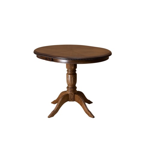 Стол обеденный из массива дерева для кухни «Миллениум-1» 1000(1300)х800