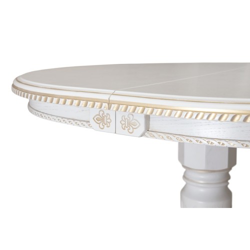 Стол обеденный из массива дерева для кухни «Миллениум-1» 1000(1300)х800