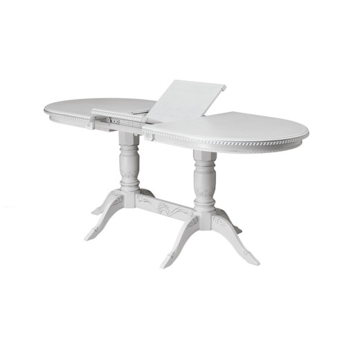 Стол обеденный из массива дерева  «Миллениум-2Р» (резьба) 1400(1800)х800