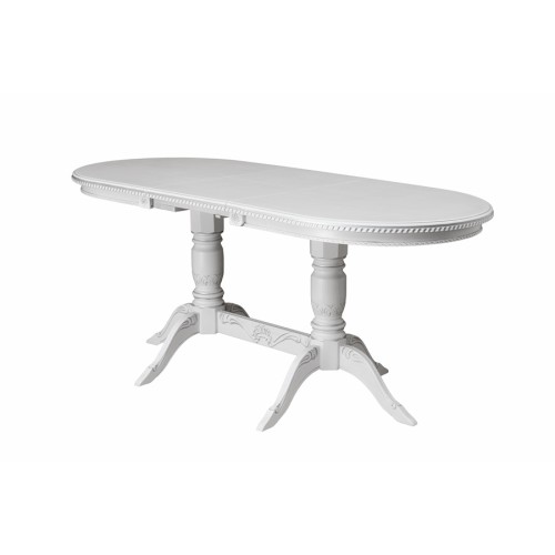 Стол обеденный из массива дерева  «Миллениум-2Р» (резьба) 1400(1800)х800