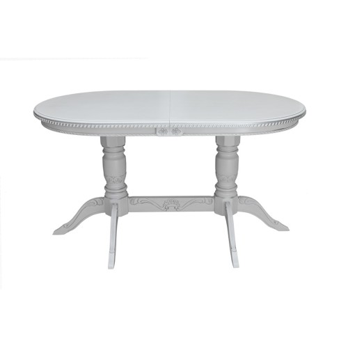 Стол обеденный из массива дерева  «Миллениум-2Р» (резьба) 1400(1800)х800