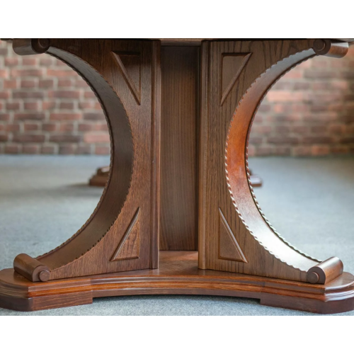 Стол обеденный из массива дерева для переговоров «Миллениум-3ББ» 3000(3500/4000)х1100