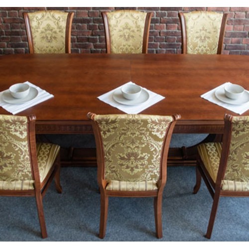 Стол обеденный из массива дерева для переговоров «Миллениум-3ББ» 3000(3500/4000)х1100