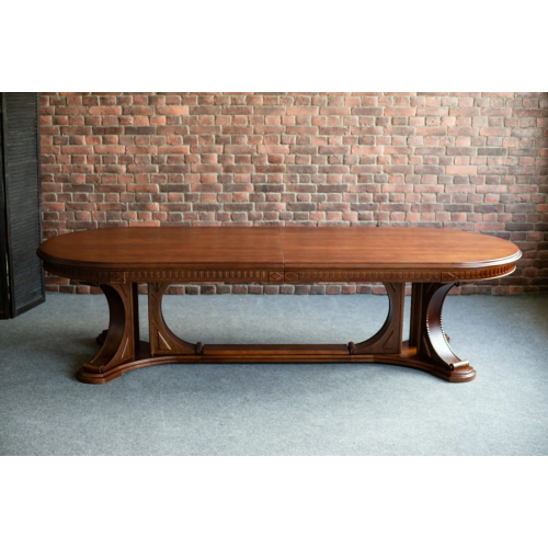 Стол обеденный из массива дерева для переговоров «Миллениум-3ББ» 3000(3500/4000)х1100