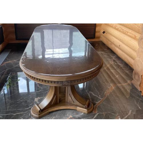 Стол обеденный из массива дерева для переговоров «Миллениум-3ББ» 3000(3500/4000)х1100