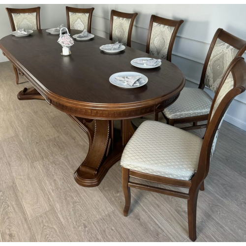 Стол обеденный для переговоров «Миллениум-3ББ» 2500(3000/3500)х1100