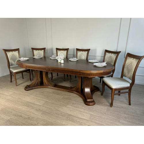 Стол обеденный для переговоров «Миллениум-3ББ» 2500(3000/3500)х1100