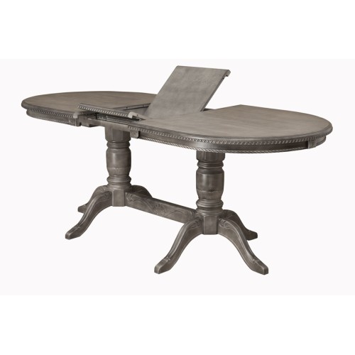 Стол обеденный из массива дерева для кухни «Миллениум-3Р» (резьба) 1600(2000)х900