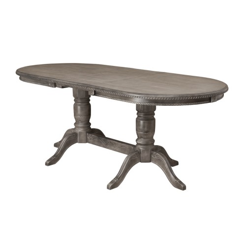 Стол обеденный из массива дерева для кухни «Миллениум-3Р» (резьба) 1600(2000)х900