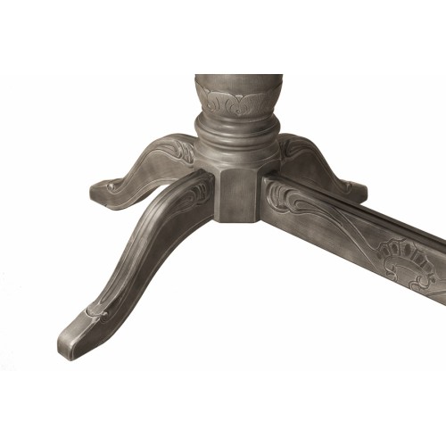 Стол обеденный из массива дерева для кухни «Миллениум-3Р» (резьба) 1600(2000)х900